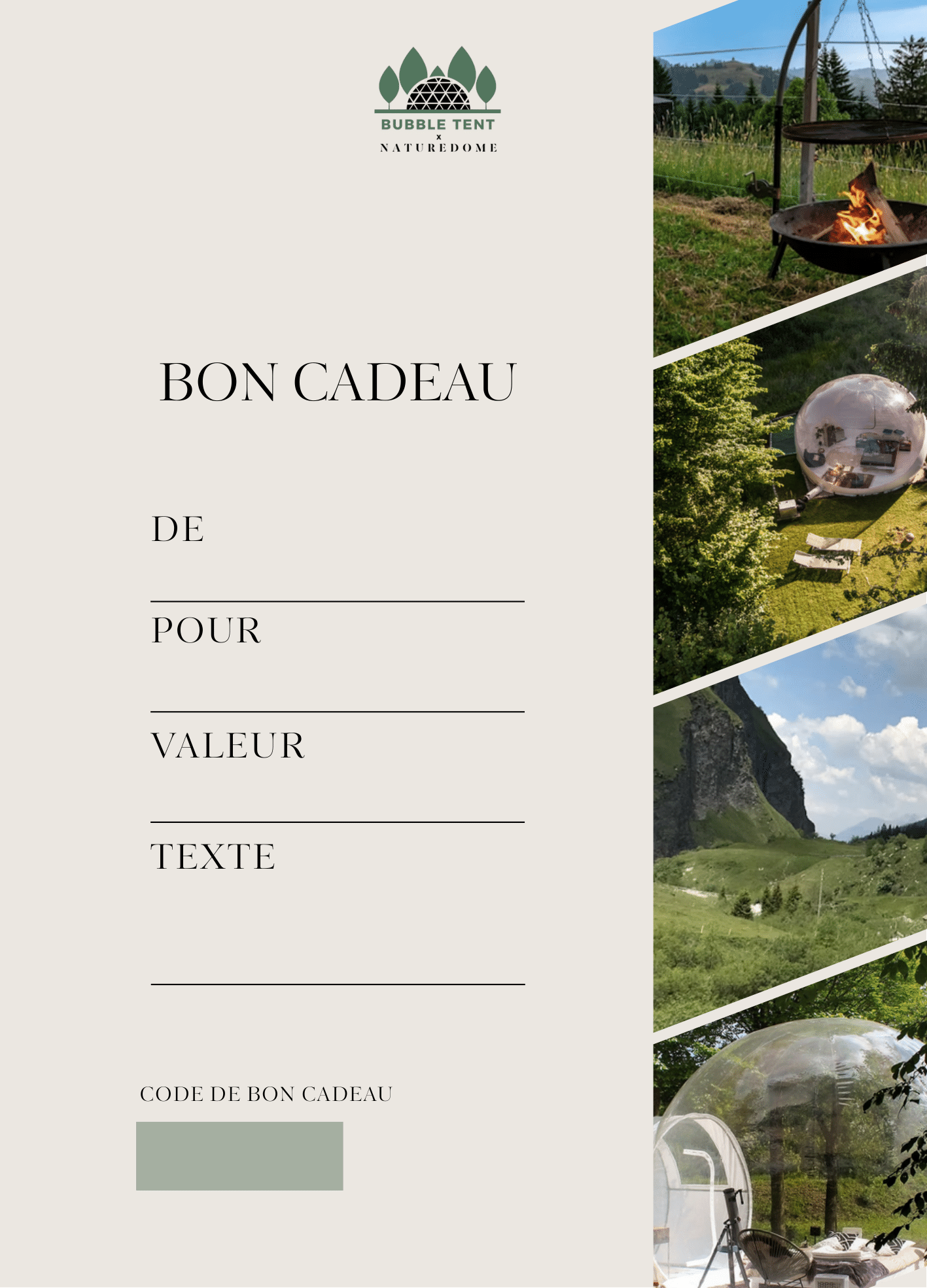 Bon de valeur Suisse